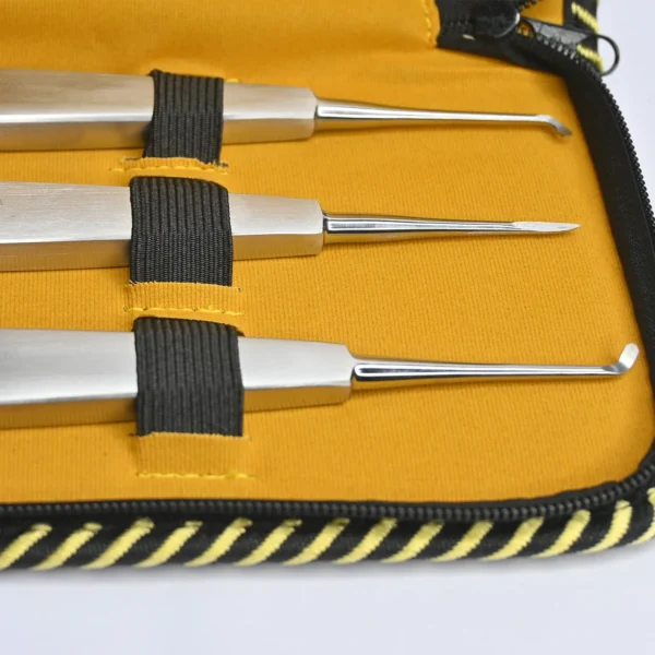 Polodent Root Elevator Warwick Jems Kit Set Of 3