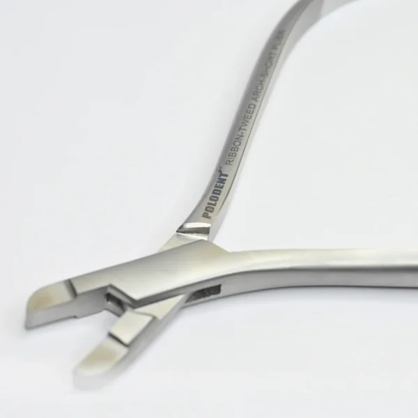 POLODENT RIBBON-TWEED ARCH SHORT PLIER